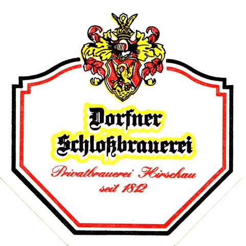 hirschau as-by dorfner 8eck 1a (185-dorfner schlossbrauerei) 